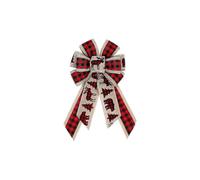 (E pay)Christmas Tree Topper Bow for Holiday Decorations Great for Gift Wrapping - J