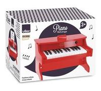 E piano rouge - avec piles - Vilac Multicolore G
