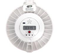 e-Pill MedTime Pilulier automatique verrouillé - Organiseur de médicaments sécurisé et facile à utiliser avec 24 alarmes quotidiennes - Idéal pour les personnes âgées, la démence et les soins