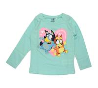 E plus M Bluey, T Shirt Manches Longues, Fille (Bleu,5 Ans)