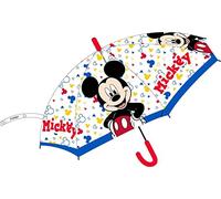 E PLUS M Parapluie Mickey transparent idéal pour les enfants de 43,5 cm