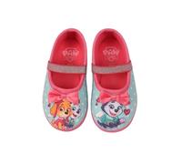 E plus M Paw Patrol Skye Everest Chaussons doux pour fille avec nœud Semelle antidérapante 2-6 ans, Rose, 29/30 EU