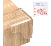 E-PROUSE 8PCS Coin de Table Protection Bebe, Protection Coin de Table Transparent,Protecteur d'angle de Meuble avec Une Forte adhérence