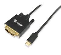 E-Quip equip USB Cable Type C Male > DVI Male 1.8 m Black