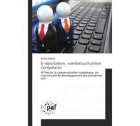 E-réputation, contextualisation congolaise - Dorcas Didiwa - P.academiques Francophones - broché - Essai