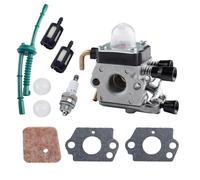 E-RFSEY Kit complet de carburateur compatible avec STIHL FS45C/FS45L/FS55C/FS55T/FC55/KM55R/HL45-10 pièces de rechange de carburateur haute performance (facile à monter)