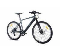 Moma bikes e road pro 28 equipped full shimano 8 vitesses freins a disques hydrauliques bat ion lithium integree et amovible de 36v 10ah
