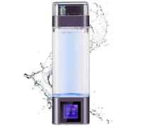 E-ROOM TREND Bouteille d'Eau à Hydrogène | Générateur d'Hydrogène SPE à écran Tactile Intelligent de 350ML et 2000-9000PPB | Purificateur d'Eau Portable à Hydrogène à énergie Améliorée (FQ11-1)