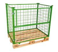 E.S.B. Cadre pour treillis pliable Vert 1200 x 800 x 1000 mm Hauteur utile 1000 mm