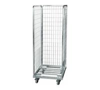 E. S. B. ESB Conteneur roulant en acier 1490 600 x 600 mm 3 côtés Cr 3 Quantité:1