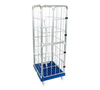E. S. B. ESB rolltainer® 1650 KU bleu 724 x 815 mm parois avant pivotantes 4 côtés Cr 3 Quantité:1