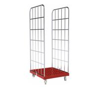 E. S. B. rolltainer® Chariot de transport 1650 KU rouge 724 x 815 mm 2 côtés Cr 3 Quantité:1