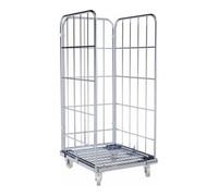 E. S. B. rolltainer® Plateau métallique 1460 ME 710 x 800 mm 3 côtés Cr 3 Quantité:1