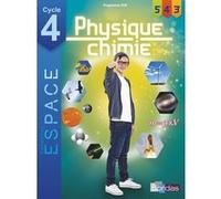 E.S.P.A.C.E. Collège Physique-Chimie Cycle 4 2017 Manuel élève Mathieu Ruffenach (Directeur éditorial), Collectif (Auteur)