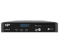 Récepteur satellite Cgv E-SAT 4K UHD Noir