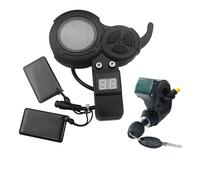 E-Scooter LCD Display + 3PIN Lgnition Lock Key 36V-60V Throttle NFC Card pour VSETT 8 8+ 9 9+ pour ZERO 8 9 10 8X 10X Z8 PRO