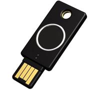 Yubico Clé USB YubiKey Bio (FIDO Edition) – Biométrique USB‑A – Noir/Or