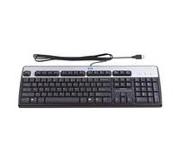 HPE Standard - Clavier - USB - Norvégien - argent, carbonite