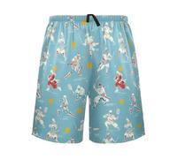 -e-style Pantalon de pyjama léger et confortable en acier pour homme, -e-style japonais Sports Steel Space, XXL