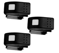 E Support ™ 3 x voiture Offroad Interrupteur Bouton Poussoir Interrupteur Bouton Poussoir Interrupteur étanche 12 V 20 A 3 broches lumineux à LED