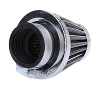 E Support 46mm Filtre à Air Mini Cône Kit d'induction d'admission de filtre à air Turbo Grille d'aération Reniflard Voiture Moto