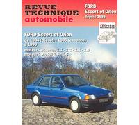 E.T.A.I - Revue Technique Automobile 736.1 - FORD ESCORT III - 1986 à 1990