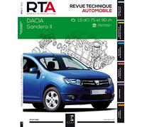 E.T.A.I - Revue Technique Automobile 800 DACIA SANDERO II 5P - 2012 à 2016