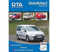 E.T.A.I - Revue Technique Automobile B778.5 - CITROEN BERLINGO II - B9 PHASE 2 - 2012 à 2015