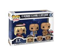 E. T. Et The Extra-Terrestre 40Th Anniversaire Pop Movies 3-Pack Vinyl Figurine