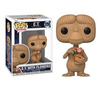 E.T.Extra-Terrestre Avec Fleurs 9.5cm Pop Films Vinyle Figurine Funko 1255