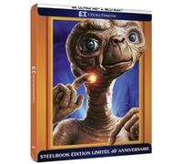 E.T. l'extra-terrestre 40ème Anniversaire Édition Limitée Steelbook Blu-ray 4K Ultra HD E