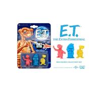 Doctor Collector E.T. l'Extraterrestre, Set de Mini-Figurines Édition 1982, Coffret de 3 Personnages colorés en PVC de 5 cm, au Design rétro des années 80