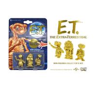 E.T. l'extra-terrestre - Pack 3 mini figurines Collector's Set Golden Edition 5 cm G