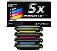 E.T. Lot de 5 toners compatibles avec HP Color LaserJet Enterprise M651, remplace CF330X-33A 654A 654X