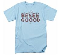 E.T. The Extra Terrestrial Be Good T Shirt Mens 80s Movie Light Blue Light Blue(Small)