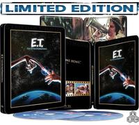 E.T. the Extra-Terrestrial (Limited Edition, SteelBook) [Special Bonus Features / 1982] [4K UHD + Blu-ray] [Region Free]