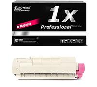 E.T. Toner Compatible pour Oki C5650 C5750 Remplace 43872306 Magenta Rouge