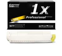 E.T. Toner compatible pour Oki C810 C830 remplace 44059105 Jaune