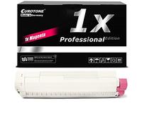 E.T. Toner Compatible pour Oki C810 C830 Remplace 44059106 Rouge Magenta