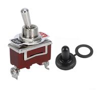 E-TEN1021 15 A 250 V 2 broches 2 positions SPST pour interrupteur à bascule avec mécanisme autobloquant et connecteurs à vis pour usage industriel