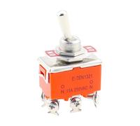 E-TEN1321 6 PIN ON-ON Toggle Switch 2 Positions 6 Pins Power Switches 15A 250V AC 31 * 19.8MM NWPNLXEA(E-TEN1321)