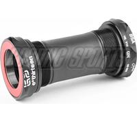 e*thirteen Boîtier de pédalier BSA, 68mm, 30mm, noir