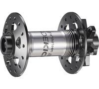 e*thirteen Moyeu avant Sidekick SL disque 6 trous Boost noir/gris 15 x 110 mm / 28 Loch