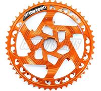e*thirteen Pignon Helix Race 12 vitesses en aluminium, 42-50 T., oranja