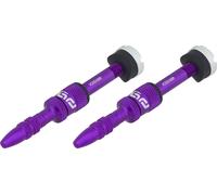 e*thirteen Valve Tubeless Quick Fill - 2 pièces violet SV 23-31 mm