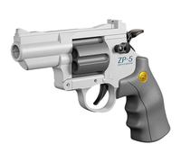 E-THOL Revolver Pistolet jouet pour enfants | Lanceur de manchons à tête souple | Rotation à 6 tirs | Éjection de manchon à un bouton | Avec munition à tête souple | Âge 3+ | Sûr et réaliste