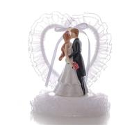 e Toppers Romantic Bride Groom Love Cake Topper Figurines Resin Doll Ornaments Fun Cake Topper pour le fianoire Mariage Anniversaire Dcorations