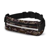 E Tronic Edge Ceinture de Course pour Homme et Femme - Ceinture de téléphone pour la Course, Le Jogging et Le Cyclisme, Camouflage, Taille Universelle,