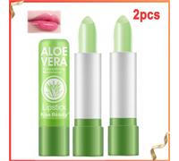 E Vera-Rouge À Lèvres Longue Durée,Hydratant,Activé Par La Température,Baume Jules,Soin Nourrissant À La Décoloration.2pcs.