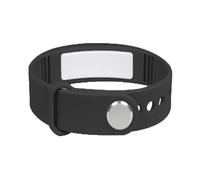 e-vibra Montre avec alarme vibrante, bracelet d'apprentissage de la propreté, montre rechargeable avec 15 alarmes quotidiennes, Noir-V2, Large